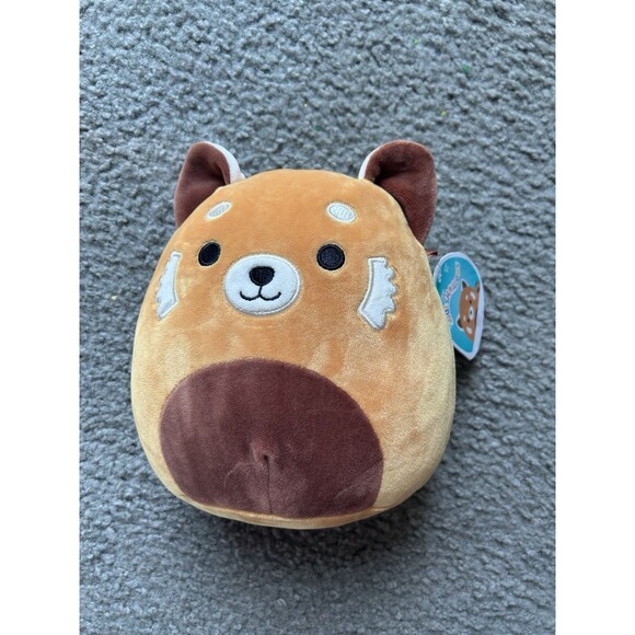 7.5" Squishmallows Plush - New - Seth the Red Panda With Tag - Picture 1 of 3